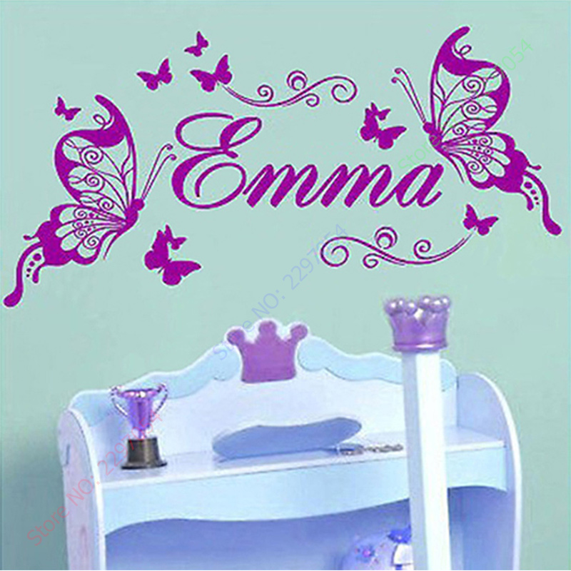 New Butterflies Personalized N - Baby Girl Nursery Quotes review and price