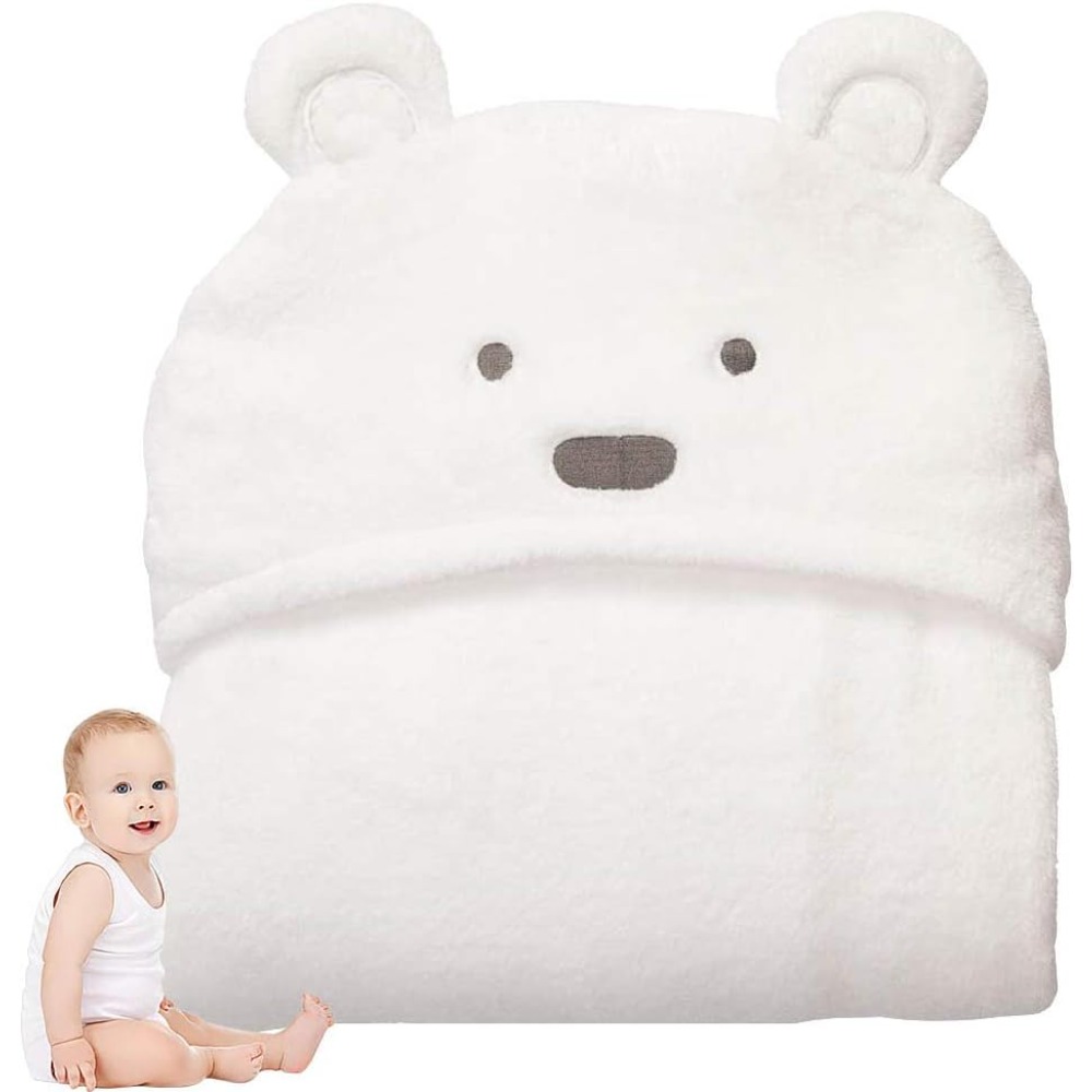 Cute Bear Hooded Towel for Kid - Baby Nursery Boy review and price