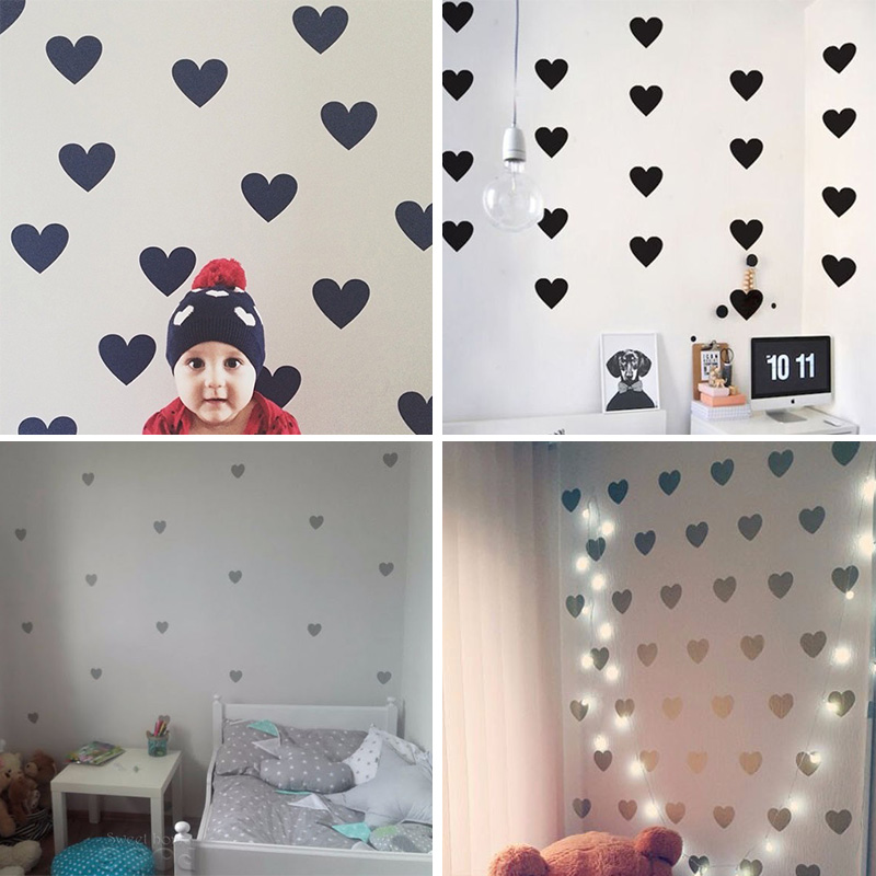 Heart Baby Room Decorative Sti - Baby Girl Nursery Quotes review and price