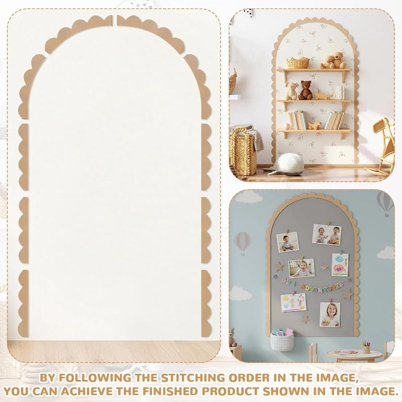 Wood Wall Arch Decor DIY Unfin - Baby Nursery Frames review and price